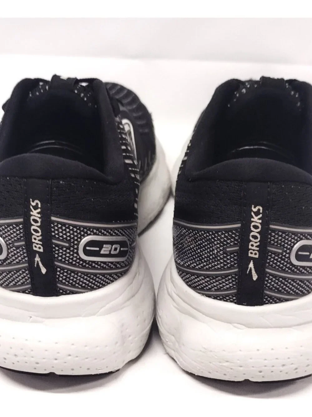 Brooks Glycerin 20 Running Shoes Black Men's Size 8.5 D EUR 42 *Read*